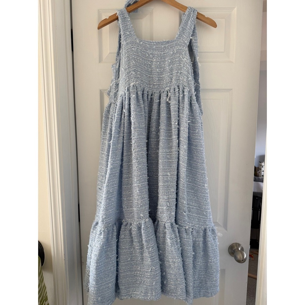 Sister Jane Dream Rags to Riches Tweed Mini Dress Spring Coquette